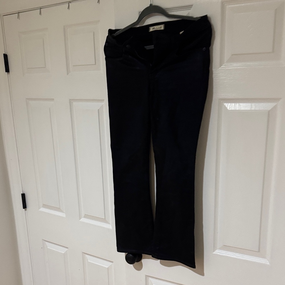 Madewell Women's Straight Leg Jeans in Black - Picture 10 of 13
